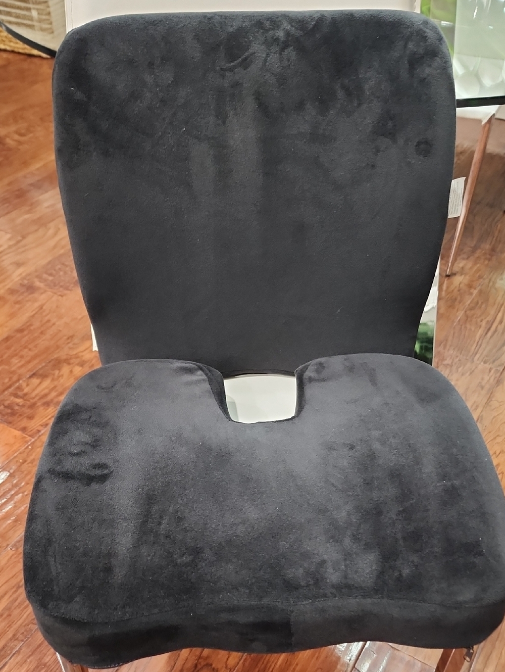 Samsonite Black Travel Seat  or Computer Chair Cushion with Lumbar Support
